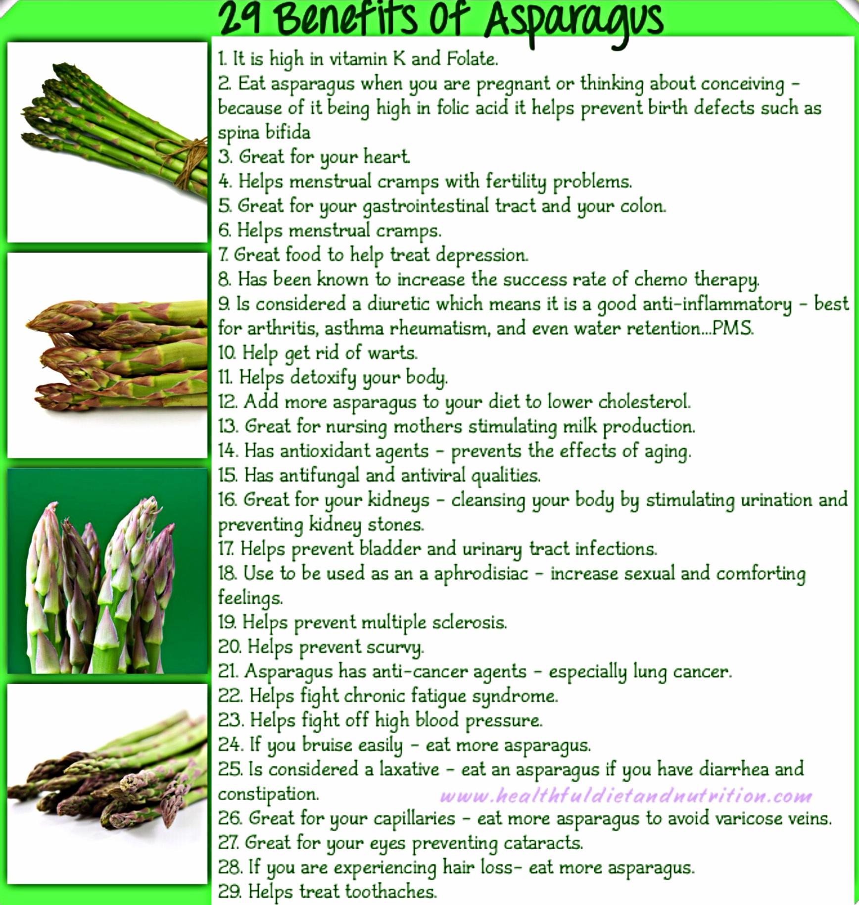 Benefits of Asparagus