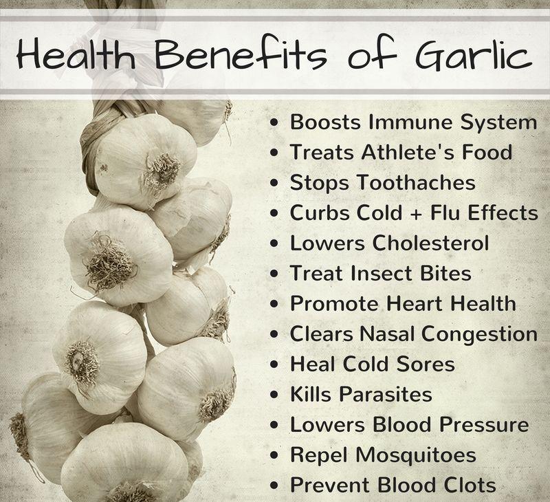 Health Benefits of Garlic