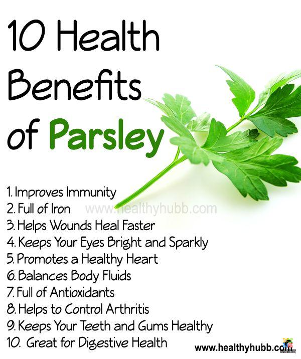 Health Benefits of Parsley