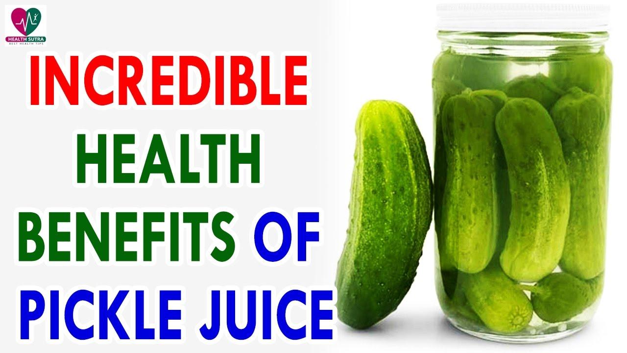 What Are the Benefits of Drinking Pickle Juice?